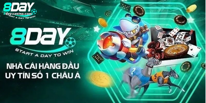 Giới thiệu 8Day trở thành nhà cái hàng đầu