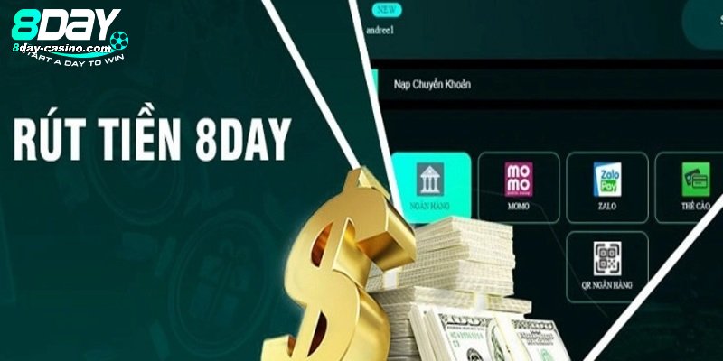 8Day đã thiết lập giới hạn rút tiền cho mỗi khách hàng